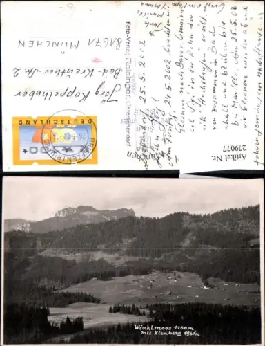 279077,Winklmoos Almhütten m. Kienberg Bergkulisse b. Bernau pub Foto Reisinger Unterschondorf