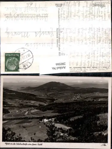 280566,Blick von d. Scheibenstraße zum Lamer-Winkl Lam