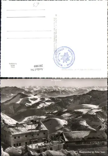 281989,Wendelsteinhaus m. Hohen Tauern Bergkulisse b. Bayrischzell