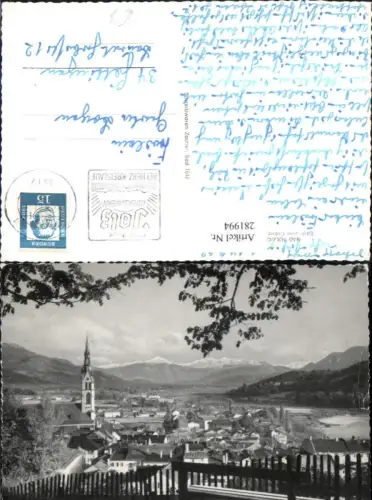 281994,Bad Tölz Totale Blick vom Kalvarienberg