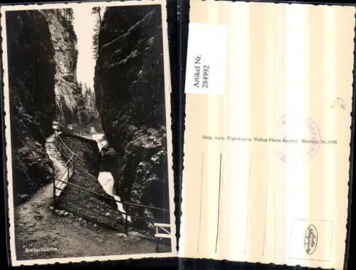 284992,Breitachklamm Klamm Partie b. Oberstdorf