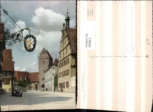 285001,Dinkelsbühl Greifenschild u. Dr. Martin Luther-Straße Straßenansicht