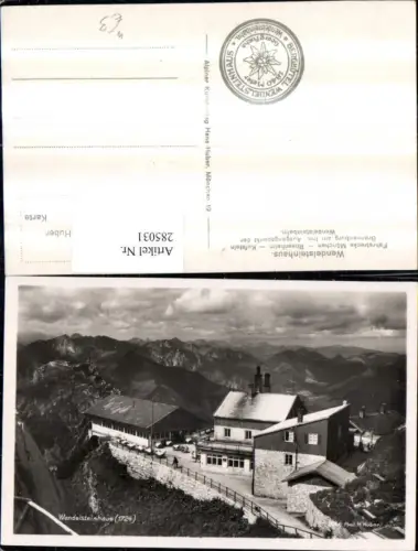 285031,Wendelsteinhaus Bergkulisse b. Bayrischzell pub Foto H. Huber 3066