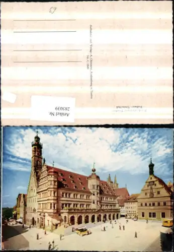 285039,Rothenburg ob d. Tauber Rathaus