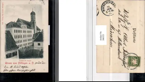 306321,Gruß aus Dillingen an d. Donau Institut St. Joseph