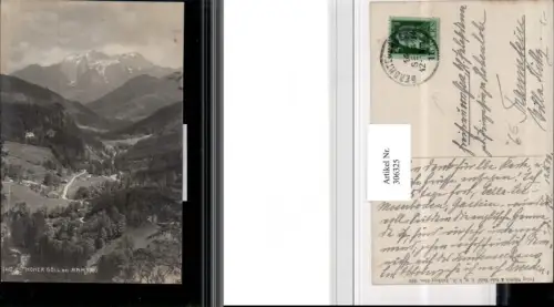 306325,Hoher Göll b. Ramsau Berchtesgaden Bergkulisse