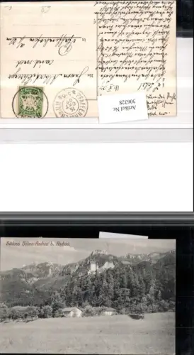 306328,Schloss Hohen-Aschau b. Aschau Bergkulisse