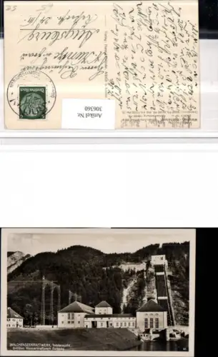 306360,Walchenseekraftwerk Totale Wasserkraftwerk b. Kochel am See