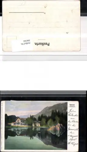 306366,Badersee See in Oberbayern b. Grainau