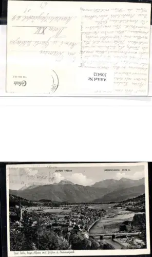 306412,Bad Tölz Totale m. Juifen u. Demmeljoch Bergkulisse