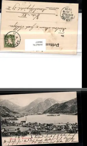 306437,Gruß aus Schliersee Totale Bergkulisse