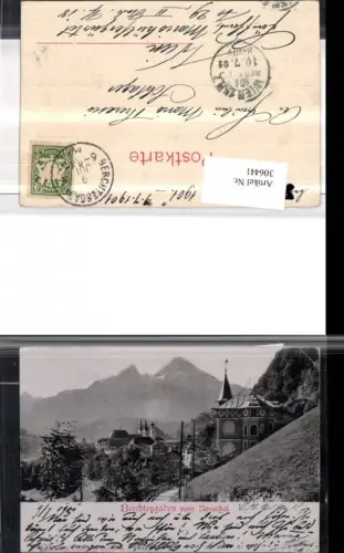 306441,Berchtesgaden Teilansicht vom Nonnthal Bergkulisse