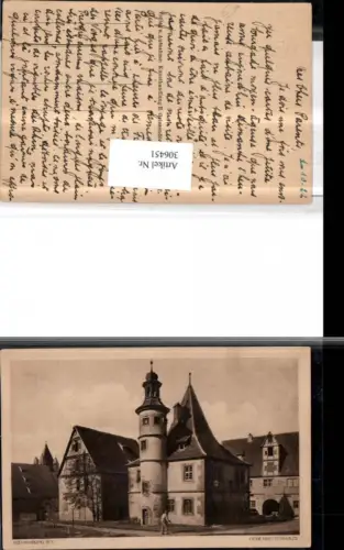 306451,Rothenburg ob d. Tauber Hegenreiterhaus Turm