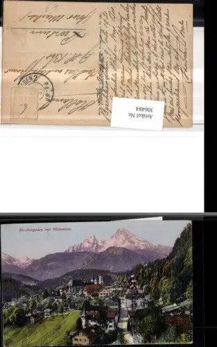 306484,Berchtesgaden Totale m. Watzmann Bergkulisse