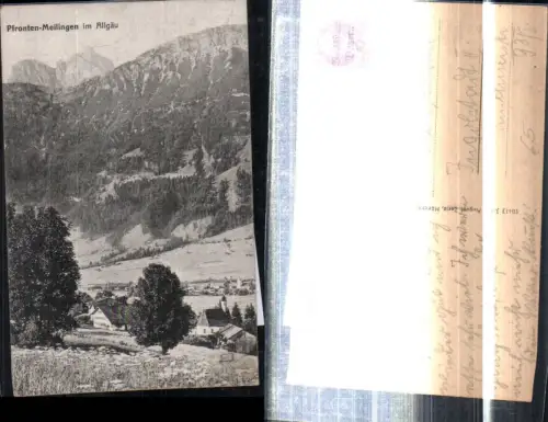 308372,Pfronten-Meilingen im Allgäu Teilansicht Bergkulisse
