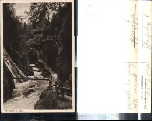 308381,Wimbachklamm b. Berchtesgaden Wildbach