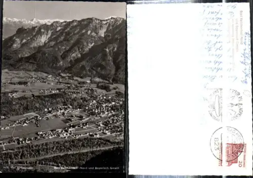 308392,Bad Reichenhall u. Bayerisch Gmain Totale Bergkulisse