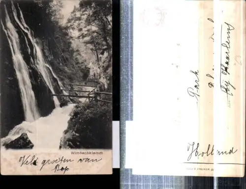 308409,Wimbachklamm b. Berchtesgaden Wasserfall