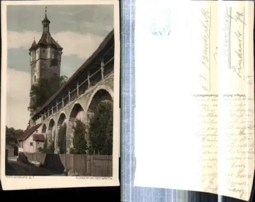 308411,Rothenburg ob d. Tauber Klingentor Turm