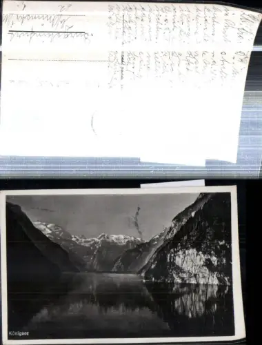 308418,Königssee See b. Berchtesgaden Bergkulisse