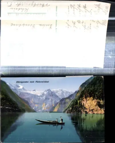 308452,Königssee See b. Berchtesgaden Bergkulisse Zille Boot pub Ottmar Zieher