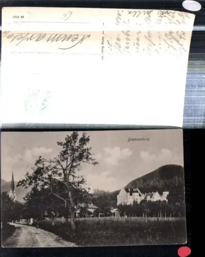 308457,Brannenburg Schloss Kirchenturm Wegpartie