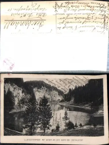 308476,Luegsteinsee See m. Weber an d. Wand b. Oberaudorf