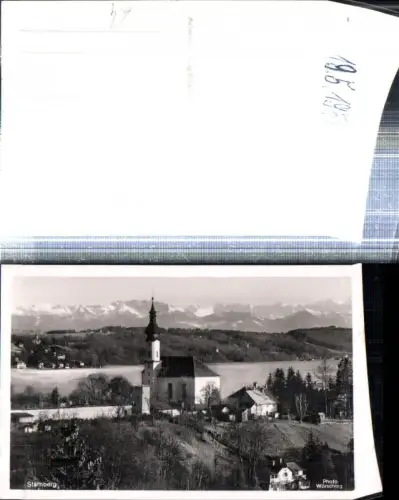 308500,Starnberg am See Kirche Bergkulisse