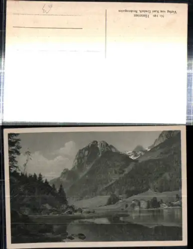 308544,Hintersee See b. Ramsau Berchtesgaden Bergkulisse