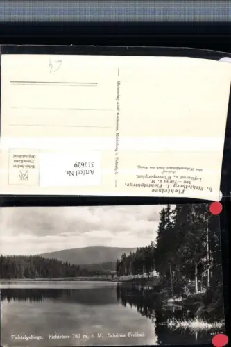 317629,Fichtelsee b. Fichtelberg im Fichtelgebirge Partie