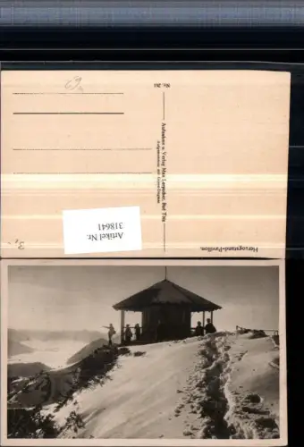 318641,Herzogstand b. Kochel am See Pavillon