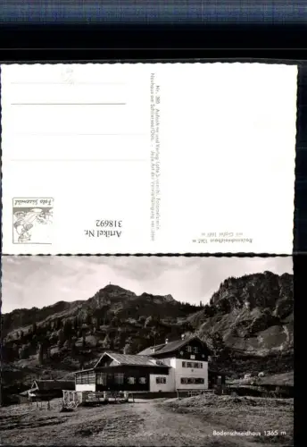 318692,Bodenschneidhaus m. Gipfel b. Schliersee