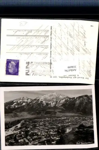 318699,Bad Reichenhall Totale Bergkulisse