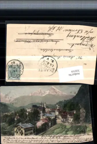 318719,Berchtesgaden Totale Bergkulisse