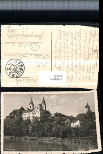 318725,Freising Teilansicht Kirchentürme