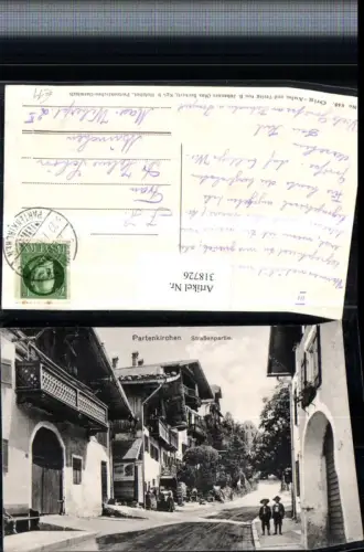 318726,Partenkirchen Straßenansicht