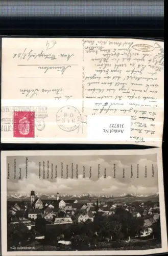 318727,Bad Wörishofen Totale Bergkulisse