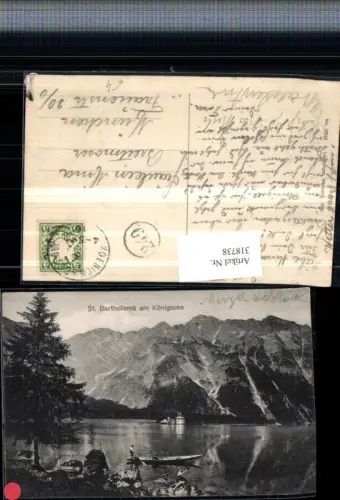 318738,St. Bartholomä am Königssee Zille Bergkulisse