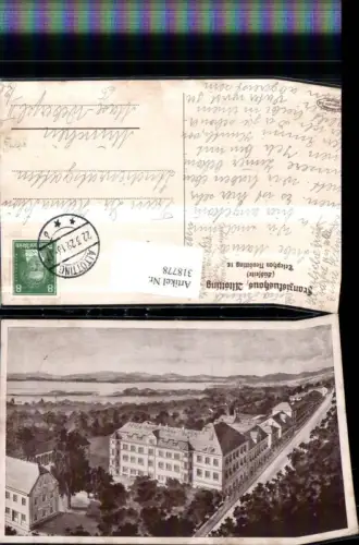 318778,Künstler AK Altötting Franziskushaus