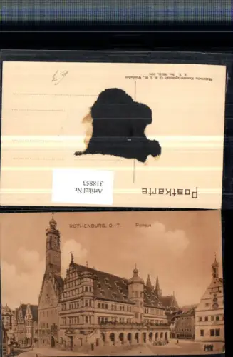 318853,Rothenburg ob d. Tauber Rathaus