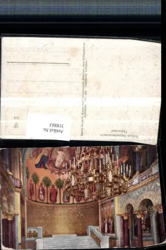 318863,Schloss Neuschwanstein b. Füssen Thronsaal Innenansicht