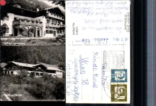 318911,Berchtesgaden Jugendheim Saimler Landhaus Mehrbildkarte