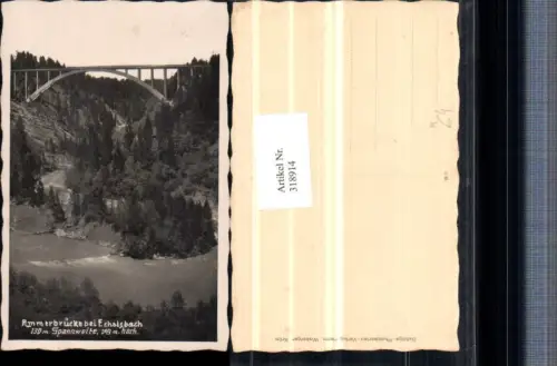 318914,Ammerbrücke Brücke b. Echelsbach