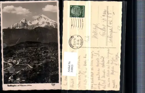 318915,Berchtesgaden Totale m. Watzmann Bergkulisse pub Cosy
