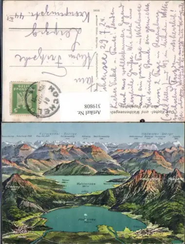 319808,Kochel a. See Kochelsee Walchensee Lagekarte