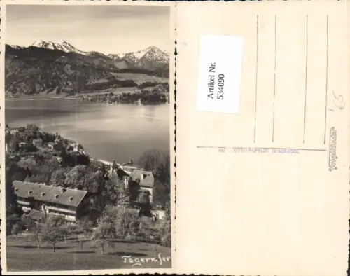 534090,Foto Ak Tegernsee Ansicht pub Otto Rupflin