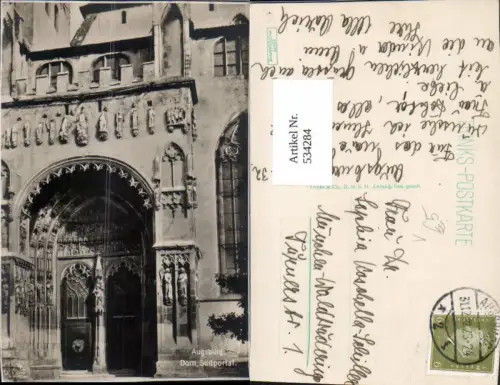 534284,Augsburg Dom Südportal Portal pub Trinks Co