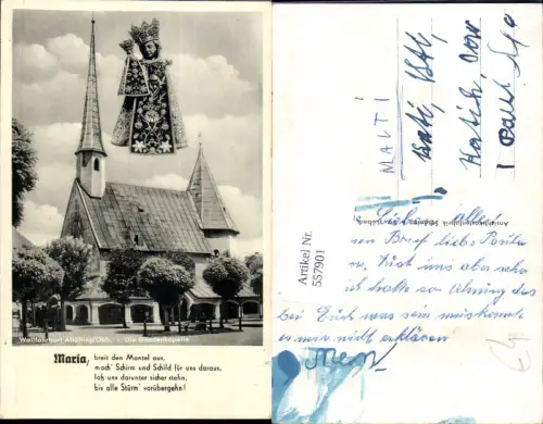 557901,Altötting Oberbayern Gnadenkapelle Gnadenbild