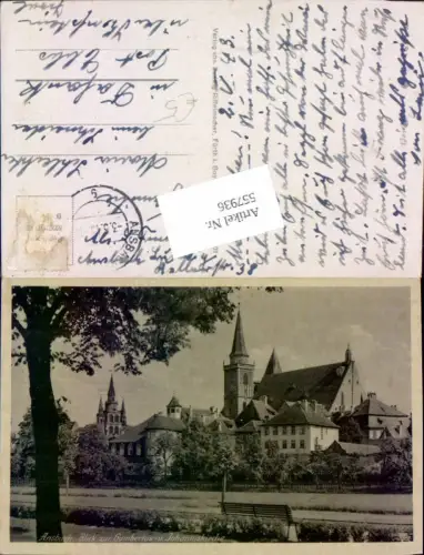 557936,Ansbach Blick Gumbertus u. Johanniskirche