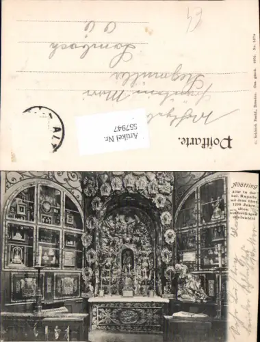 557947,Altötting Altar Kapelle Gnadenbild Religion